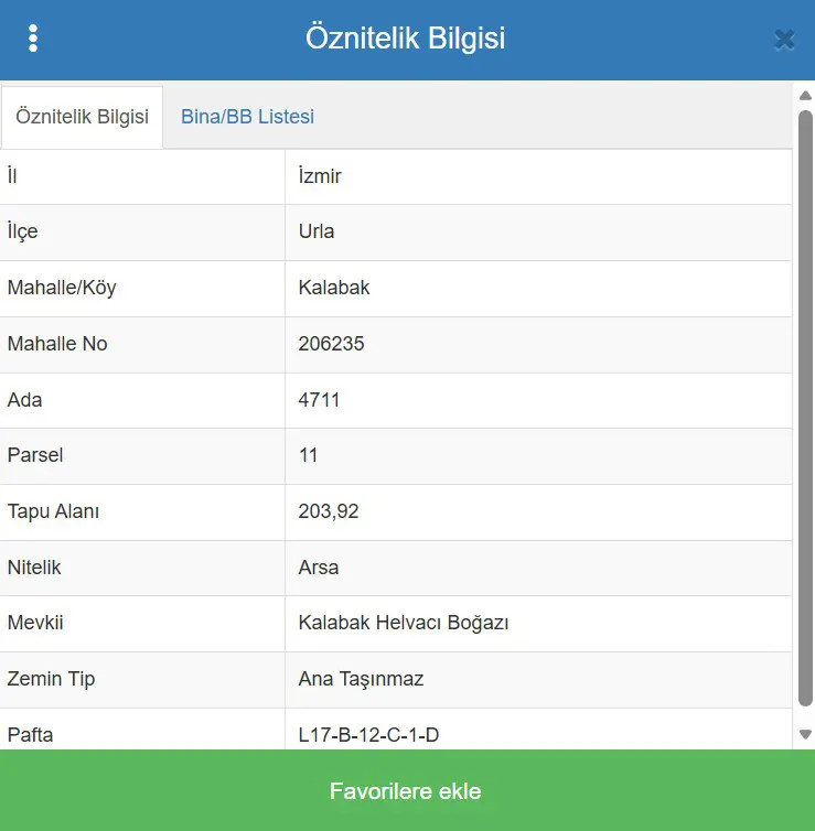 URLA KALABAK MAHALLESİNDE DENİZ MANZARALI SATILIK 204 M2 ARSA