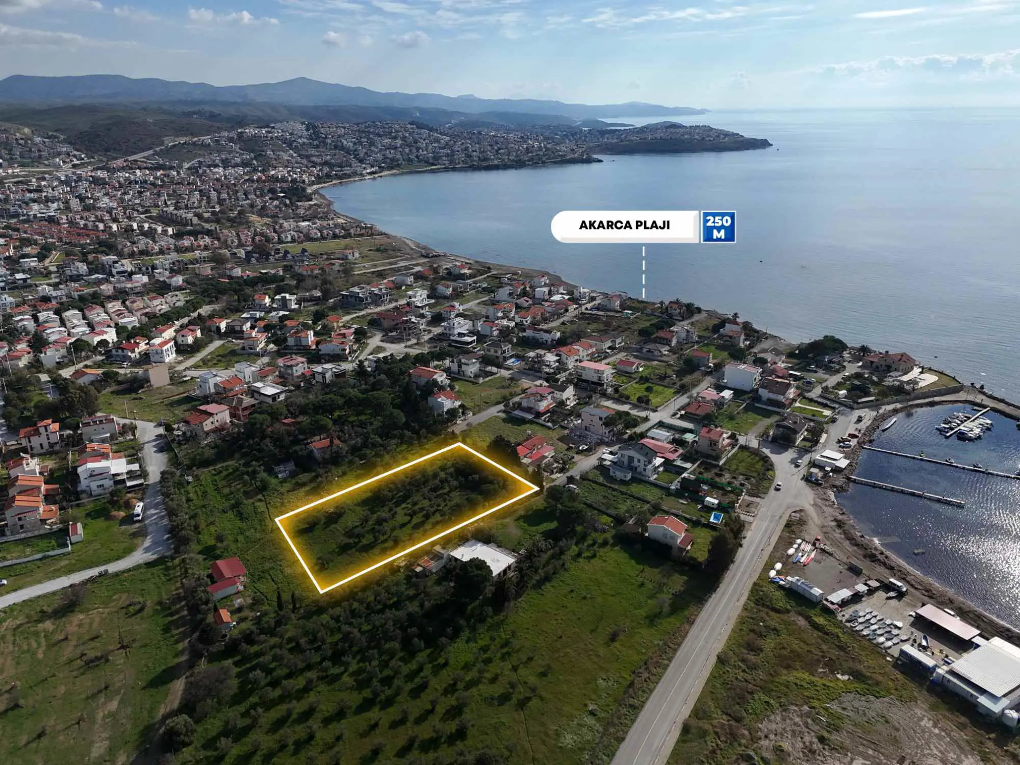 AKARCA BALIKÇI BARINAĞINA ÇOK YAKIN KONUMDA ARSA
